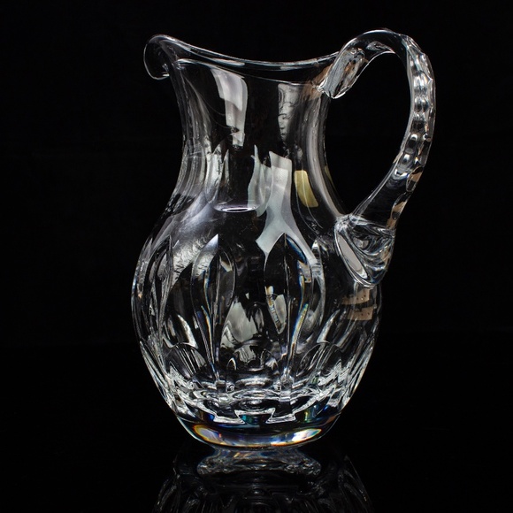 Other - Vintage Cut Crystal Pitcher | West German 24% Lead Crystal | Kitchen Decor